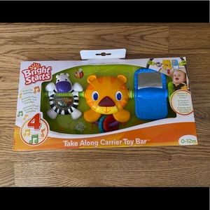 Bright Starts Take Along Carrier Toy Bar